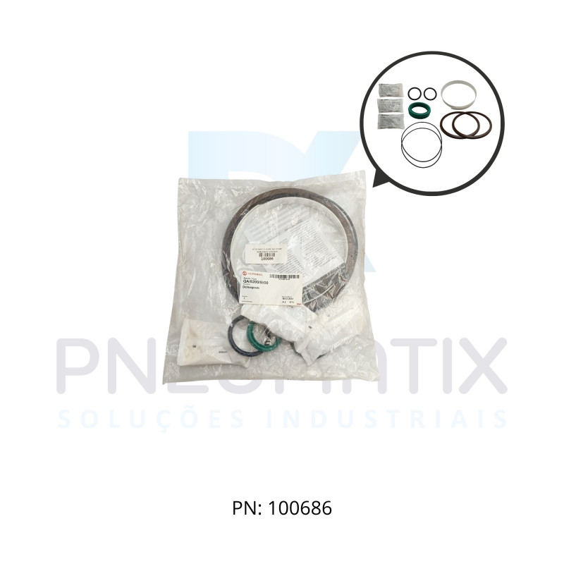 KIT REPARO P/CILINDRO ISO 200MM QA/8200B/00 NORGREN KIT REPARO P/CILINDRO ISO 200MM QA/8200B/00 NORGREN