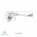 CABO C/CONECTOR 15MTS FEMEA ANGULAR M12 4 POLOS COR CINZA PVC V1-W-15M-PVC PN:128854 PEPPERL