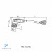 CABO C/CONECTOR 10MTS FEMEA ANGULAR M12 5 POLOS COR CINZA PVC V15-W-10M-PVC PN:109483 PEPPERL