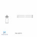 CABO C/CONECTOR 5MTS FEMEA ANGULAR M8 3 POLOS COR PRETO PUR V3-WM-BK5M-PUR-U PN:234128 PEPPERL
