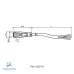 CABO C/CONECTOR 2MTS FEMEA RETO M8 3 POLOS COR CINZA PUR V3-GM-2M-PUR PN:116460 PEPPERL
