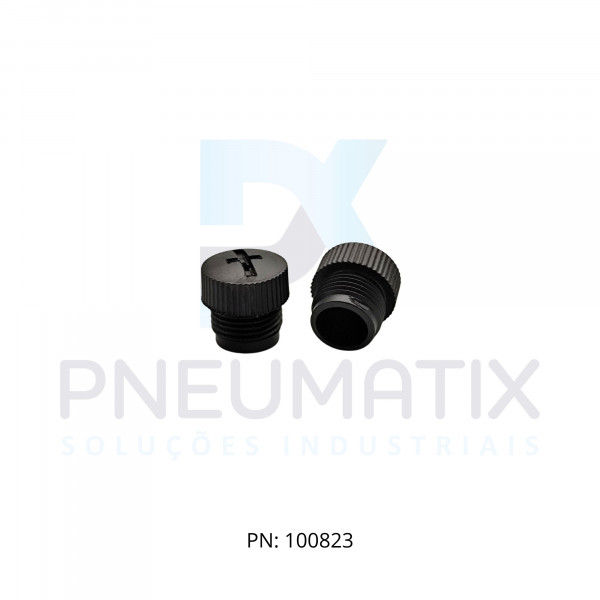 TAMPAO PLASTICO M12 MACHO VAZ-V1-B3 PN:237942 PEPPERL