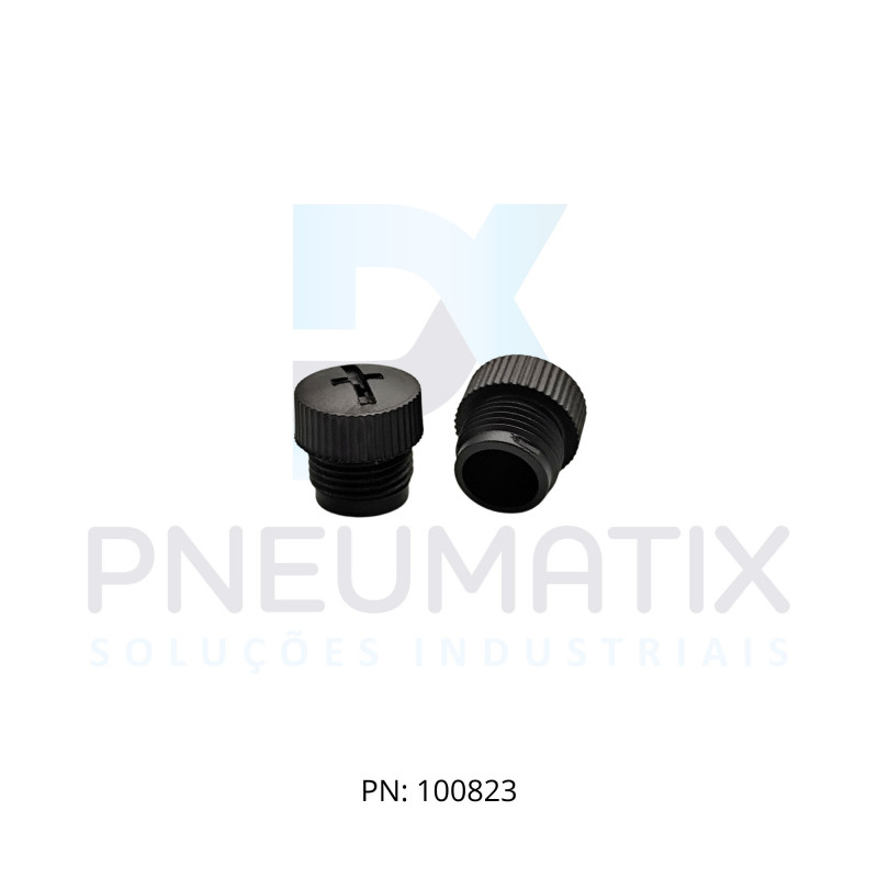 TAMPAO PLASTICO M12 MACHO VAZ-V1-B3 PN:237942 PEPPERL