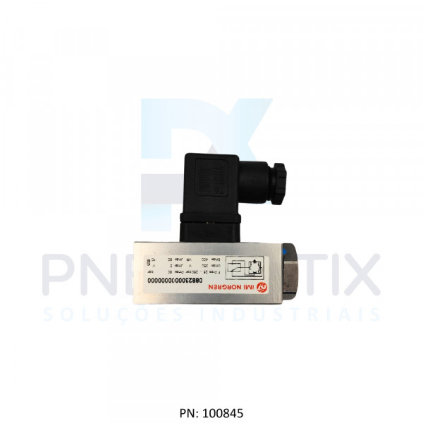 PRESSOSTATO R.1/4 BSP SERIE 18D FAIXA 25A250BAR 0882300000000000 NORGREN