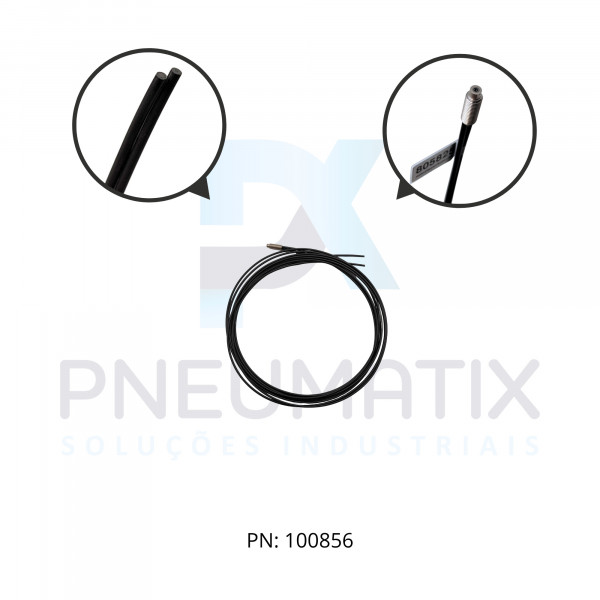 SENSOR FIBRA OTICA DIFUSA Sn:85MM R.M6 CABO 2MTS KLR-C16-2,2-2,0-K71 PN:805825 PEPPERL