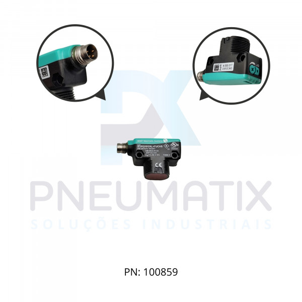 SENSOR FOTOEL.RETAN.CIL.DIAM.18MM Sn:800MM TP.DIF.ALIM10-30VDC NA/NF M8 OBD800-R103-2EP-IO-V31 PN:267075-100257 PEPPERL SENSOR FOTOEL.RETAN.CIL.DIAM.18MM Sn:800MM TP.DIF.ALIM10-30VDC NA/NF M8 OBD800-R103-2EP-IO-V31 PN:267075-100257 PEPPERL