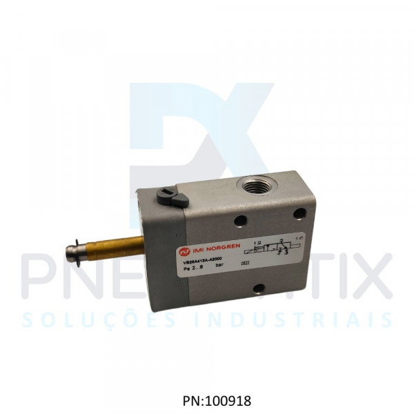 VALVULA S.SOL.3/2V N.F R.1/4 BSPP S/BOB.VB28A413A-A2000 NORGREN VALVULA S.SOL.3/2V N.F R.1/4 BSPP S/BOB.VB28A413A-A2000 NORGREN