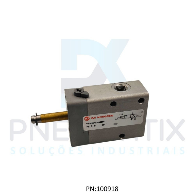 VALVULA S.SOL.3/2V N.F R.1/4 BSPP S/BOB.VB28A413A-A2000 NORGREN VALVULA S.SOL.3/2V N.F R.1/4 BSPP S/BOB.VB28A413A-A2000 NORGREN