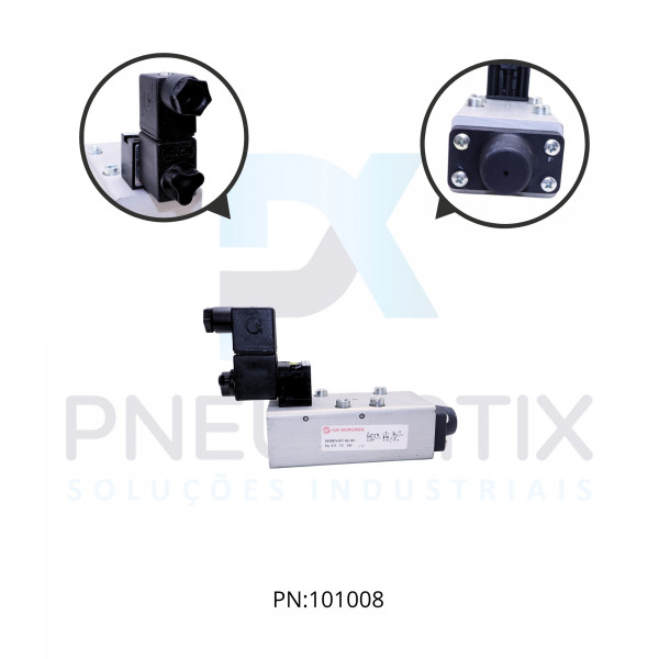 VALVULA ISO 2 5/2V S.SOL.220VCA SXE9574-B71-60-19C NORGREN