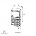 NO DE REDE CUBE20 PROFIBUS 8DI ME56001 MURRELEKTRONIK