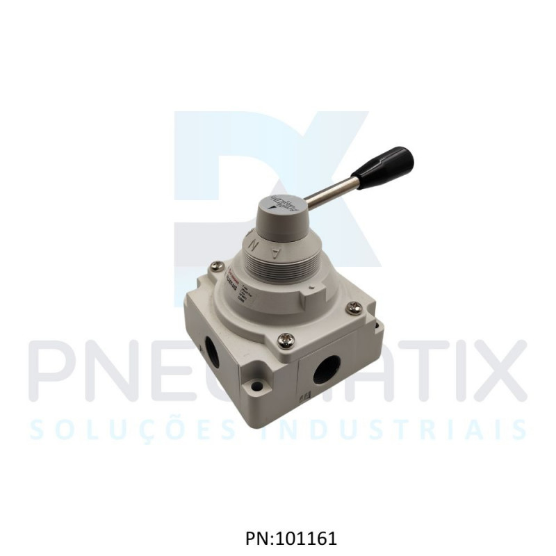 VALVULA MANUAL ALAV.ROTATIVA 4/3V R.1/2 BSP VHLA400-04G NORGREN VALVULA MANUAL ALAV.ROTATIVA 4/3V R.1/2 BSP VHLA400-04G NORGREN