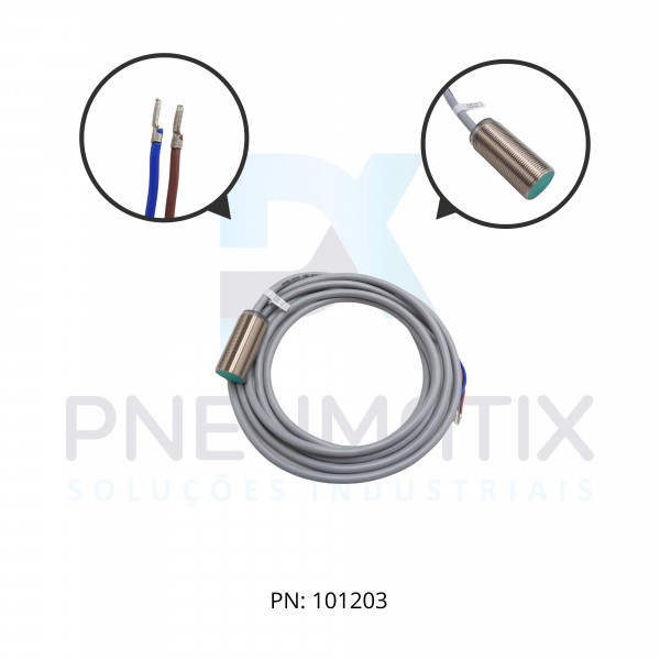 SENSOR IND.CIL.DIAM.18MM Sn:5MM FAC.ALIM.5-60VDC 2 FIOS NA CABO 2MTS NBB5-18GM40-Z0 PN:088200 PEPPERL SENSOR IND.CIL.DIAM.18MM Sn:5MM FAC.ALIM.5-60VDC 2 FIOS NA CABO 2MTS NBB5-18GM40-Z0 PN:088200 PEPPERL