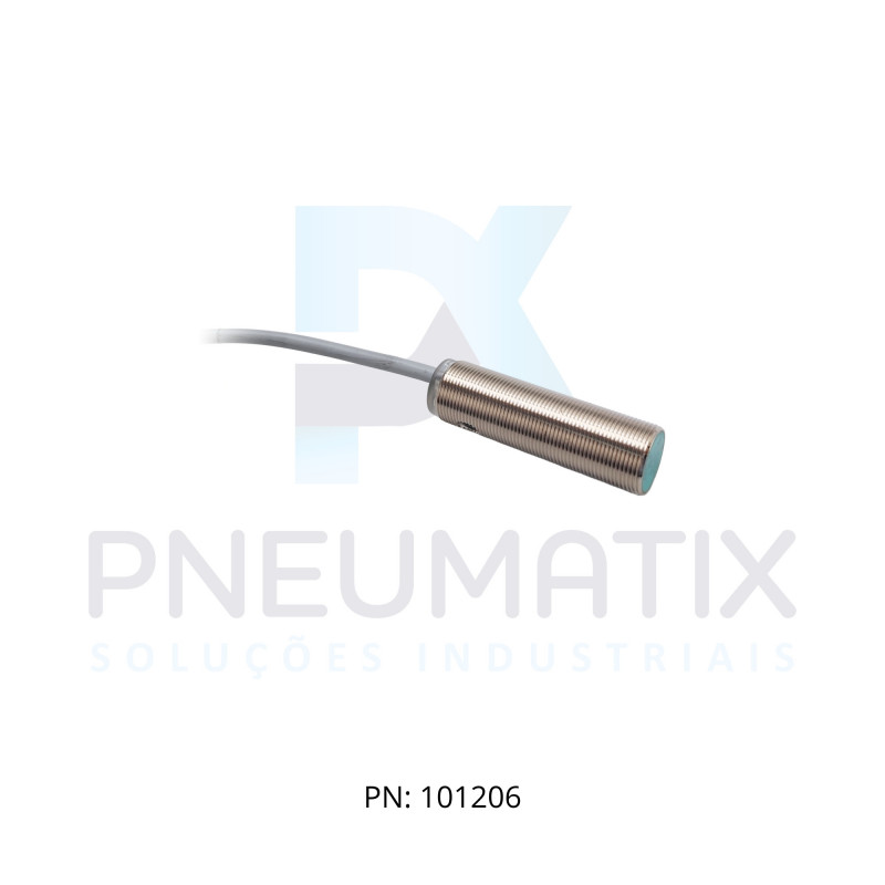 SENSOR IND.CIL.DIAM.18MM Sn:8MM FAC.ALIM.10-30VDC NPN NA/NF CABO 2MTS NBB8-18GM60-A0 PN:085526 PEPPERL SENSOR IND.CIL.DIAM.18MM Sn:8MM FAC.ALIM.10-30VDC NPN NA/NF CABO 2MTS NBB8-18GM60-A0 PN:085526 PEPPERL