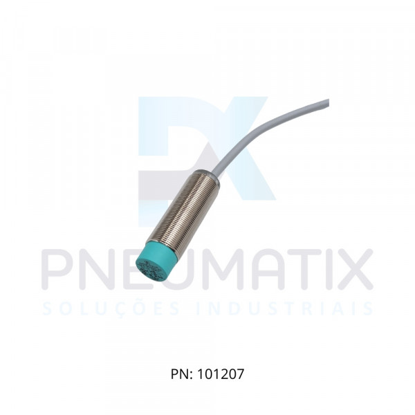 SENSOR IND.CIL.DIAM.18MM Sn:8MM N.FAC.ALIM.10-30VDC PNP NA/NF CABO 2MTS NBN8-18GM60-A2 PN:083857 PEPPERL