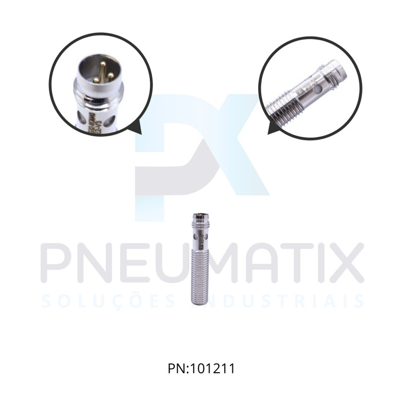 SENSOR IND.CIL.DIAM.8MM Sn:2MM FAC.ALIM.5-30VDC PNP NA M8 NBB2-8GM25-E2-V3 PN:304615-0031 PEPPERL SENSOR IND.CIL.DIAM.8MM Sn:2MM FAC.ALIM.5-30VDC PNP NA M8 NBB2-8GM25-E2-V3 PN:304615-0031 PEPPERL