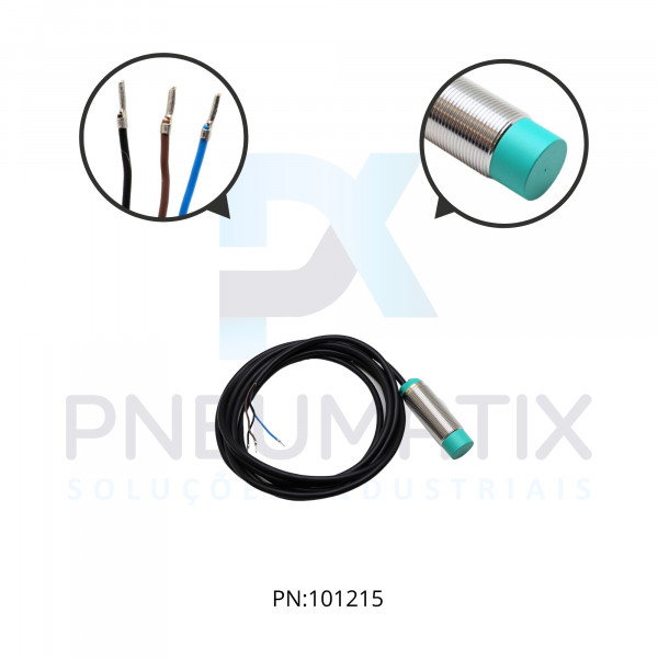 SENSOR IND.CIL.DIAM.18MM Sn:8MM N.FAC.ALIM.10-30VDC PNP NA M12 NBN8-18GM50-E2-V1 PN:326161-0121 PEPPERL SENSOR IND.CIL.DIAM.18MM Sn:8MM N.FAC.ALIM.10-30VDC PNP NA M12 NBN8-18GM50-E2-V1 PN:326161-0121 PEPPERL