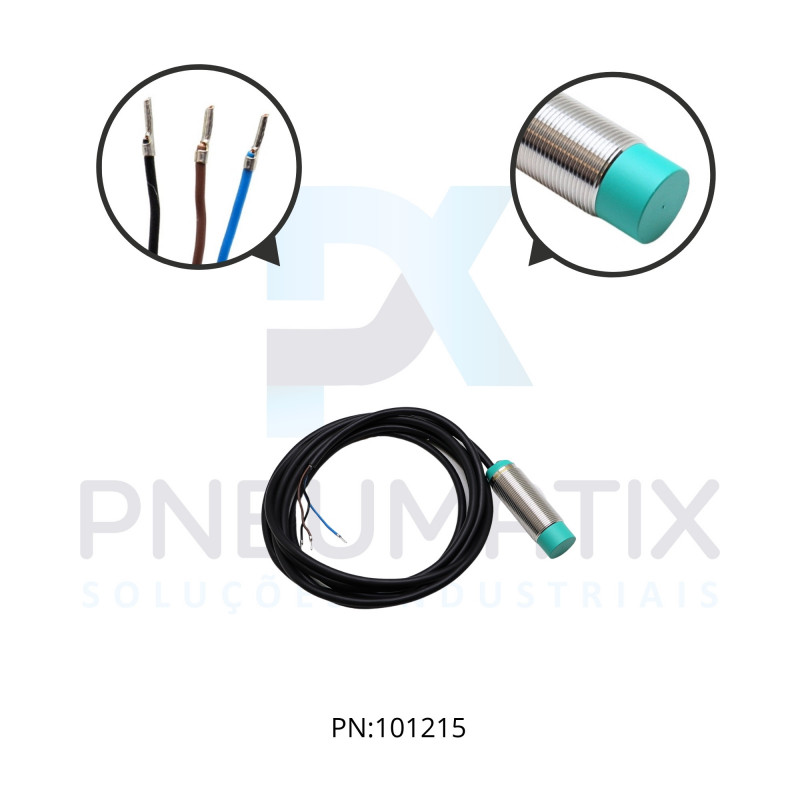 SENSOR IND.CIL.DIAM.18MM Sn:8MM N.FAC.ALIM.10-30VDC PNP NA M12 NBN8-18GM50-E2-V1 PN:326161-0121 PEPPERL SENSOR IND.CIL.DIAM.18MM Sn:8MM N.FAC.ALIM.10-30VDC PNP NA M12 NBN8-18GM50-E2-V1 PN:326161-0121 PEPPERL