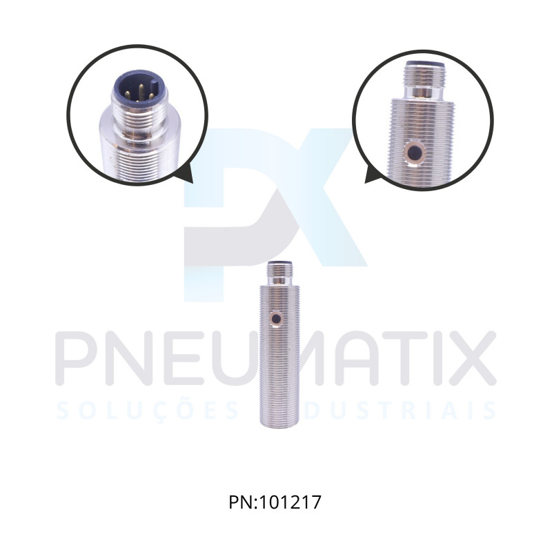 SENSOR IND.CIL.DIAM.18MM Sn:8MM FAC.ALIM.10-30VDC NPN NA/NF M12 NBB8-18GM60-A0-V1 PN:085566 PEPPERL SENSOR IND.CIL.DIAM.18MM Sn:8MM FAC.ALIM.10-30VDC NPN NA/NF M12 NBB8-18GM60-A0-V1 PN:085566 PEPPERL