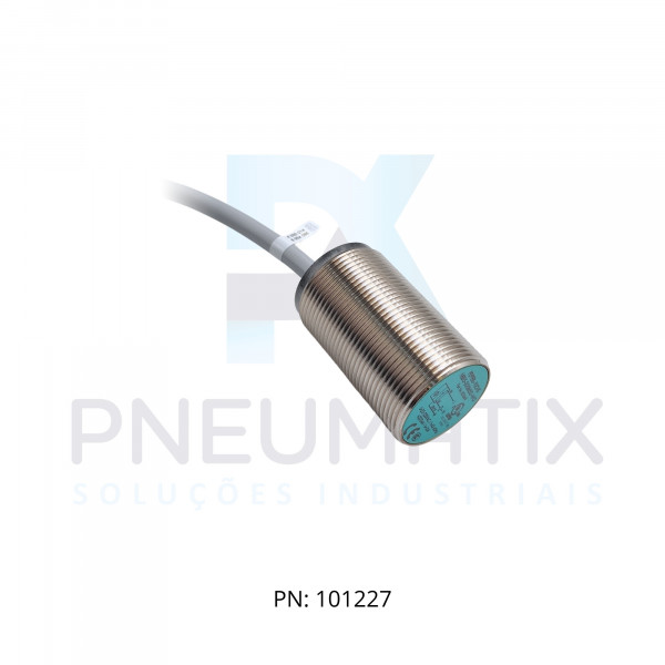 SENSOR IND.CIL.DIAM.30MM Sn:15MM FAC.ALIM.20-253VAC 2 FIOS NF CABO 2MTS NBB15-30GM50-WO PN:801649 PEPPERL