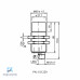 SENSOR CAPACITIVO CIL.DIAM.30MM Sn:15MM N.FAC.ALIM.10-60VDC PNP NA M12 CCN15-30GS60-E2-V1 PN:189963 PEPPERL