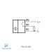 SENSOR CAPACITIVO RETANGULAR Sn:10MM NAO FAC.ALIM.10-30VDC PNP NA CABO 2MTS CBN10-F46-E2 PN:051979 PEPPERL