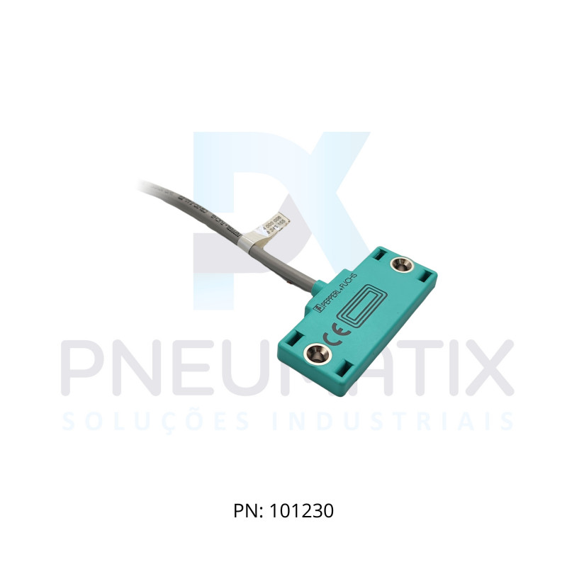SENSOR CAPACITIVO RETANGULAR Sn:10MM NAO FAC.ALIM.10-30VDC PNP NA CABO 2MTS CBN10-F46-E2 PN:051979 PEPPERL