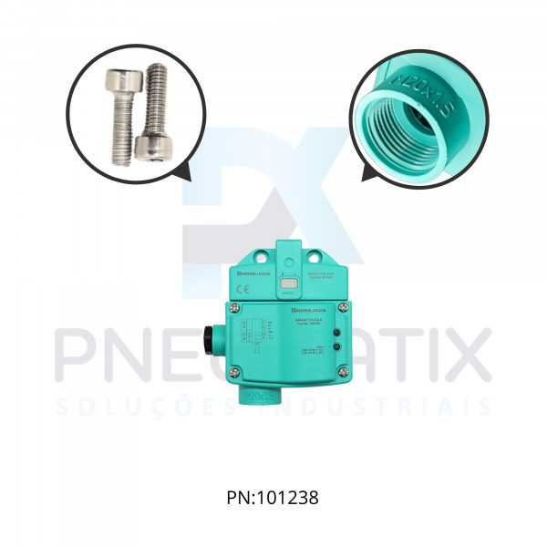 SENSOR IND.MONITOR VALVULA Sn:3MM FAC.ALIM.10-30VDC PNP 2xNA C/CAIXA DE BORNE NBN3-F31K-E8-K PN:097638 PEPPERL SENSOR IND.MONITOR VALVULA Sn:3MM FAC.ALIM.10-30VDC PNP 2xNA C/CAIXA DE BORNE NBN3-F31K-E8-K PN:097638 PEPPERL