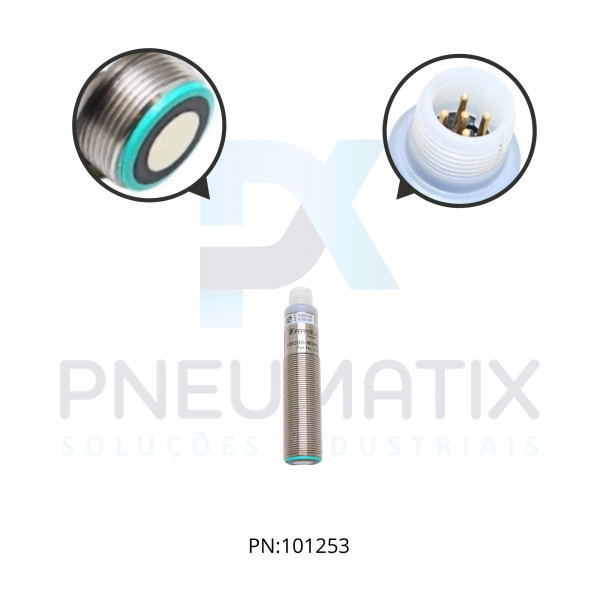 SENSOR ULTRASSONICO CIL.DIAM.18MM Sn:1000MM ALIM.10-30VDC 2xPNP NA/NF M12 UB1000-18GM75-E6-V15 PN:204531 PEPPERL SENSOR ULTRASSONICO CIL.DIAM.18MM Sn:1000MM ALIM.10-30VDC 2xPNP NA/NF M12 UB1000-18GM75-E6-V15 PN:204531 PEPPERL