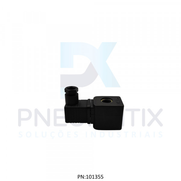 BOBINA TENSAO 220VAC POTENCIA 16W RETIFICADA TAM.30MM NUCLEO 13MM SERIE H90 SPBR/703-J79-2-R NORGREN