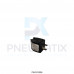 BOBINA TENSAO 220VAC POTENCIA 15VA TAM.30MM NUCLEO 10MM SERIE CLICK ON 0000000.9100.22060 NORGREN