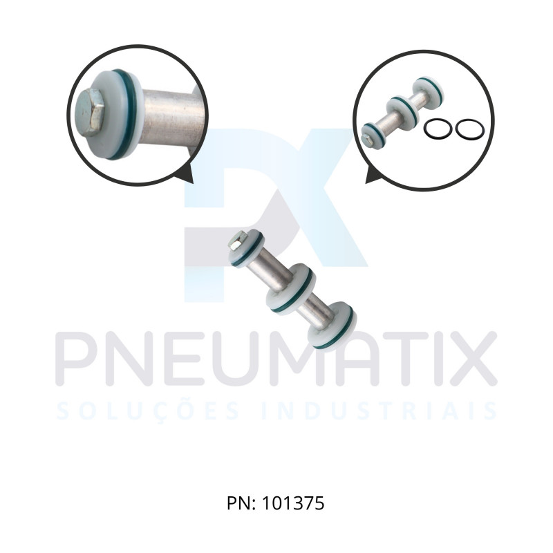 KIT REPARO (SPOOL) VALV.SERIE VB28 S.SOL.5/2V SPBR/1335063 NORGREN KIT REPARO (SPOOL) VALV.SERIE VB28 S.SOL.5/2V SPBR/1335063 NORGREN