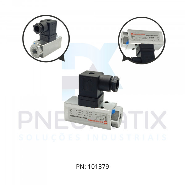 PRESSOSTATO DIFERENCIAL R.1/4 BSP FEMEA FIXO FAIXA 0,5A8BAR 0880300000000000 NORGREN