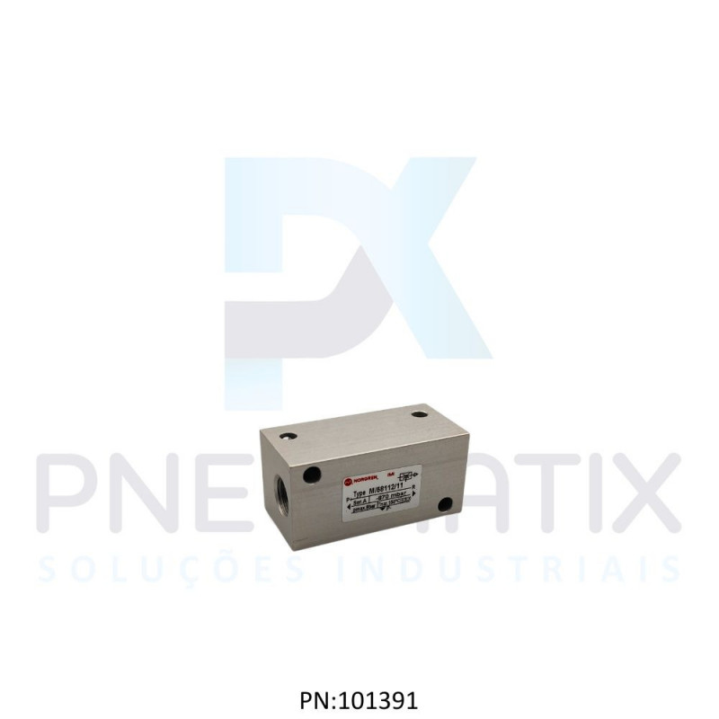GERADOR DE VACUO CORPO ALUMINIO R.1/4 BSP FAIXA 0A8,0BAR M/58112/11 NORGREN GERADOR DE VACUO CORPO ALUMINIO R.1/4 BSP FAIXA 0A8,0BAR M/58112/11 NORGREN