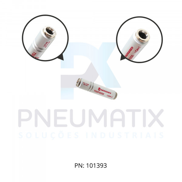 VALVULA RETENCAO LINHA PUSH-IN TUBO 06MM T50P0006 NORGREN