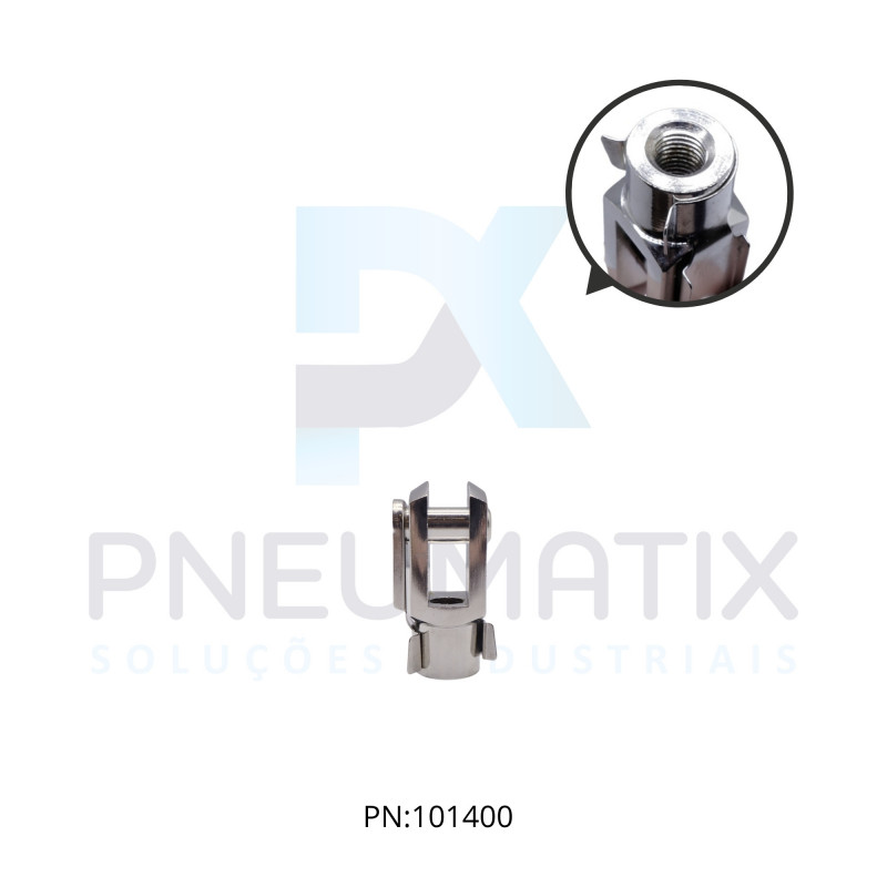 GARFO HASTE CILINDRO MINI ISO 20MM QM/8020/25 NORGREN