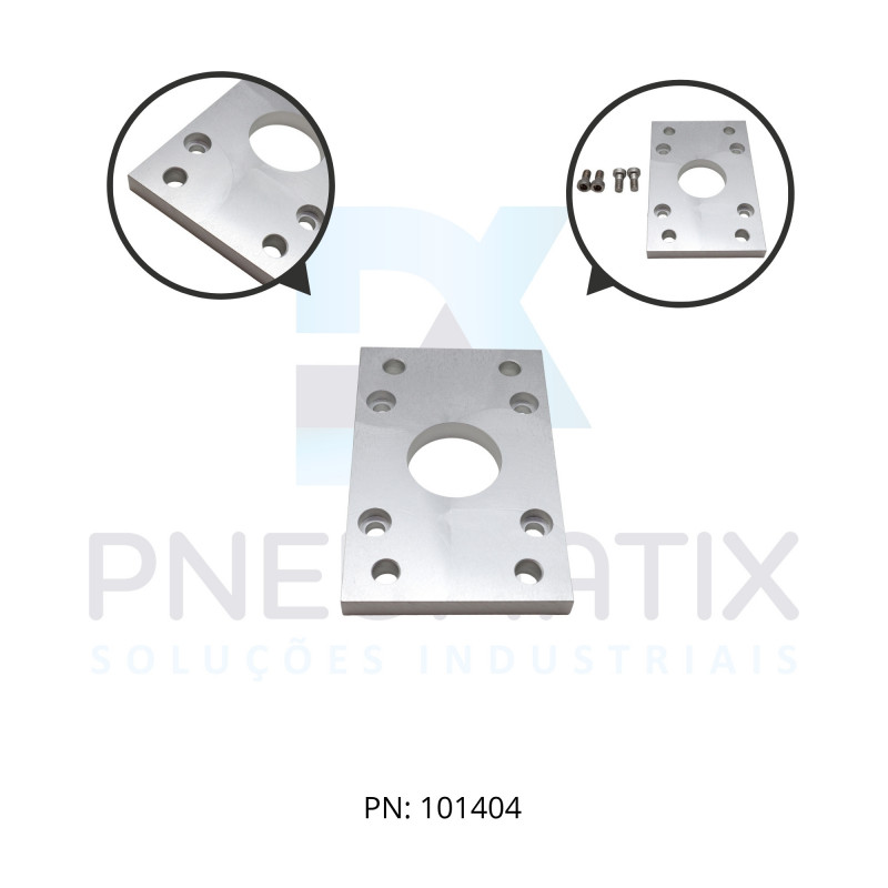 FLANGE DIANTEIRA/TRASEIRA CILINDRO ISO 100MM QA/8100/22 NORGREN FLANGE DIANTEIRA/TRASEIRA CILINDRO ISO 100MM QA/8100/22 NORGREN