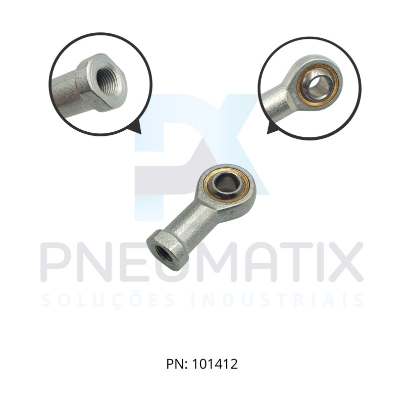 ARTICULACAO UNIVERSAL CILINDRO ISO 25MM QM/8025/32 NORGREN