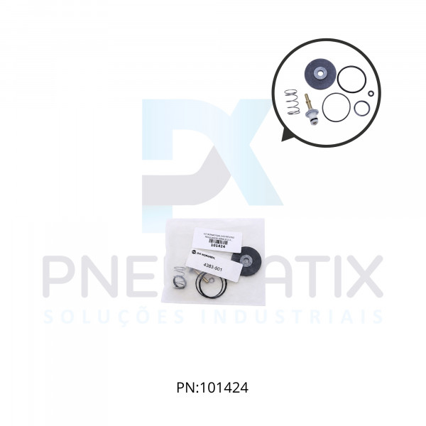 KIT REPARO S/ALIVIO P/FILTRO REGULADOR SERIE B72 4383-501 NORGREN KIT REPARO S/ALIVIO P/FILTRO REGULADOR SERIE B72 4383-501 NORGREN