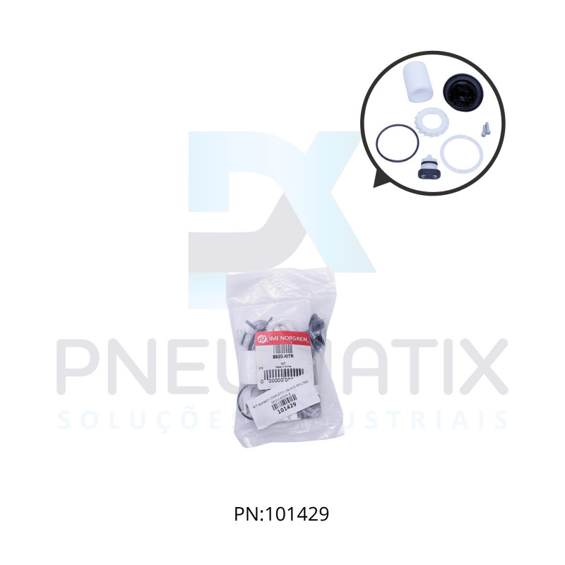 KIT REPARO COMPLETO C/ALIVIO P/FILTRO REGULADOR B92G-KITR NORGREN KIT REPARO COMPLETO C/ALIVIO P/FILTRO REGULADOR B92G-KITR NORGREN