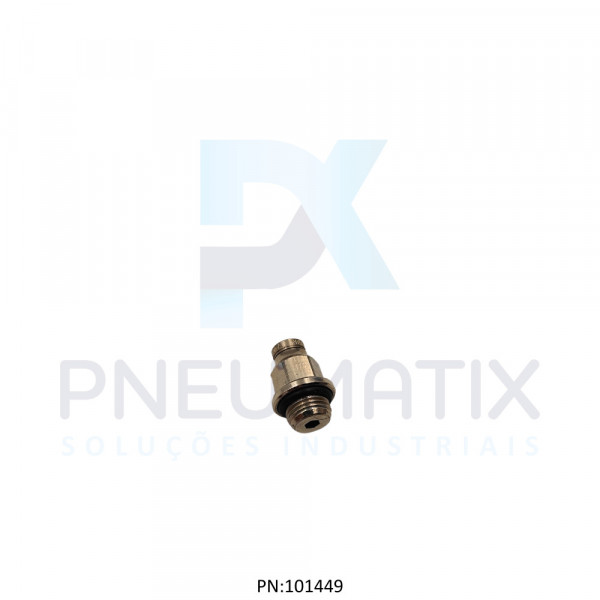 CONEXAO RETA MACHO METALICA 04MM X R.1/8 BSPP 102250418 NORGREN