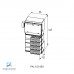 MODULO EXPANSAO CUBE 20 DO16 ME56117 MURRELEKTRONIK