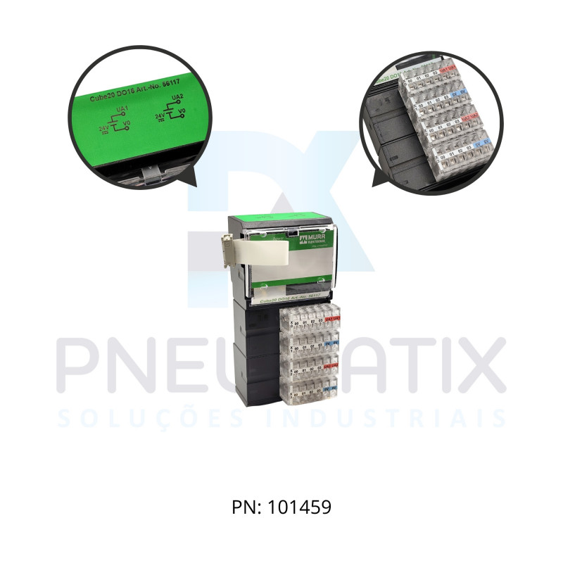 MODULO EXPANSAO CUBE 20 DO16 ME56117 MURRELEKTRONIK