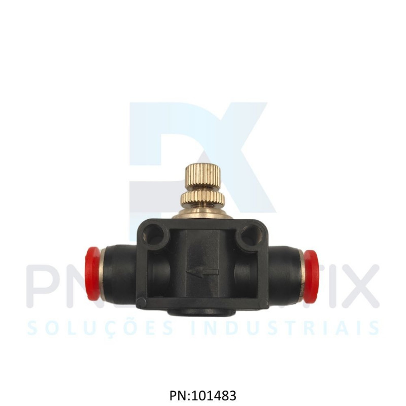 CONEXAO REGULADORA FLUXO PLASTICA EM LINHA 06MM C00GE0600 NORGREN CONEXAO REGULADORA FLUXO PLASTICA EM LINHA 06MM C00GE0600 NORGREN