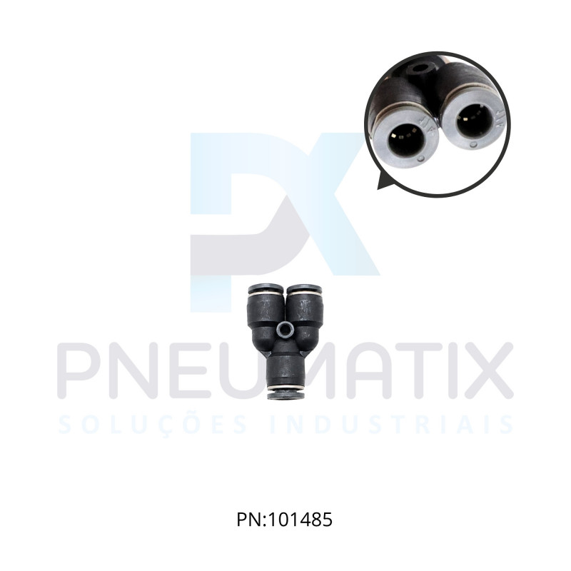 CONEXAO UNIAO Y PLASTICA 1/4 C20820400 NORGREN CONEXAO UNIAO Y PLASTICA 1/4 C20820400 NORGREN