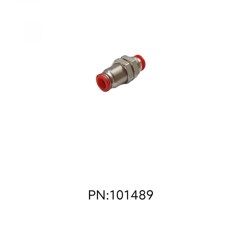 CONEXAO UNIAO P/PAINEL PLASTICA(PASSA MURO)08MM C00290800 NORGREN