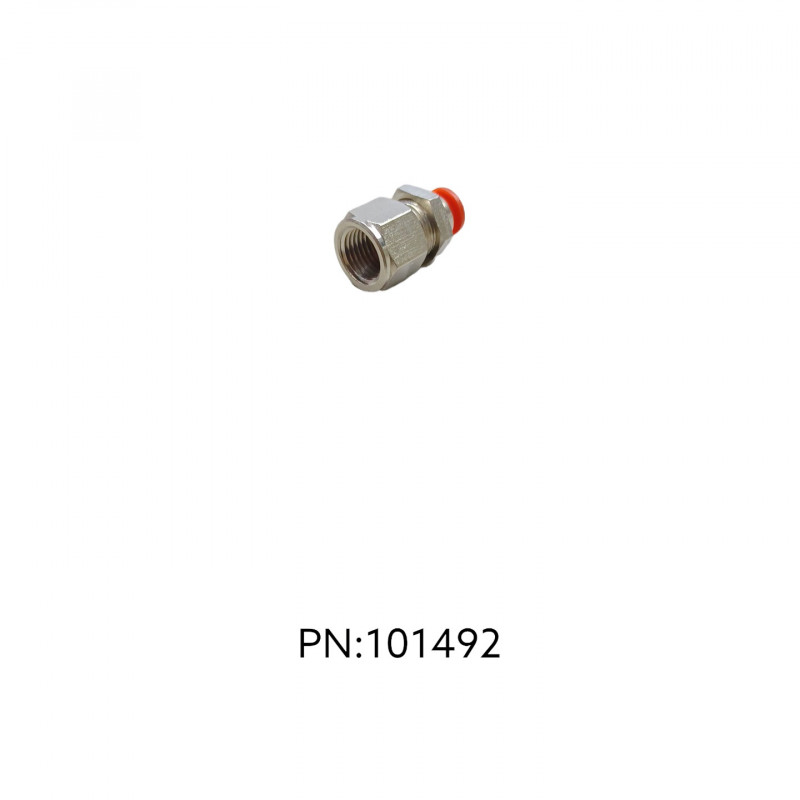 CONEXAO UNIAO P/PAINEL PLASTICA(PASSA MURO)06MM X R.1/4 BSPP C02320628 NORGREN