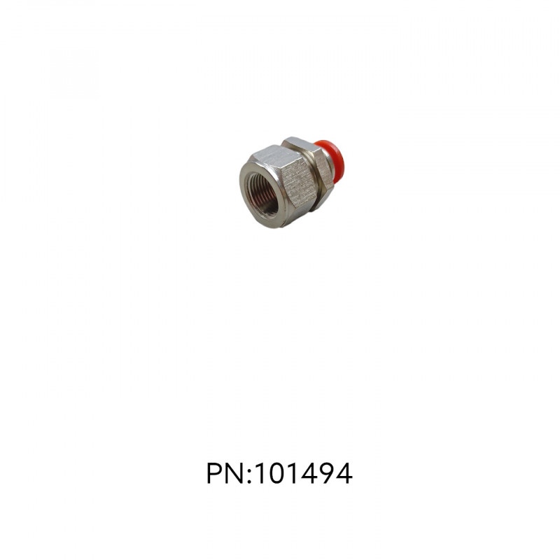 CONEXAO UNIAO P/PAINEL PLASTICA(PASSA MURO)10MM X R.3/8 BSPP C02321038 NORGREN