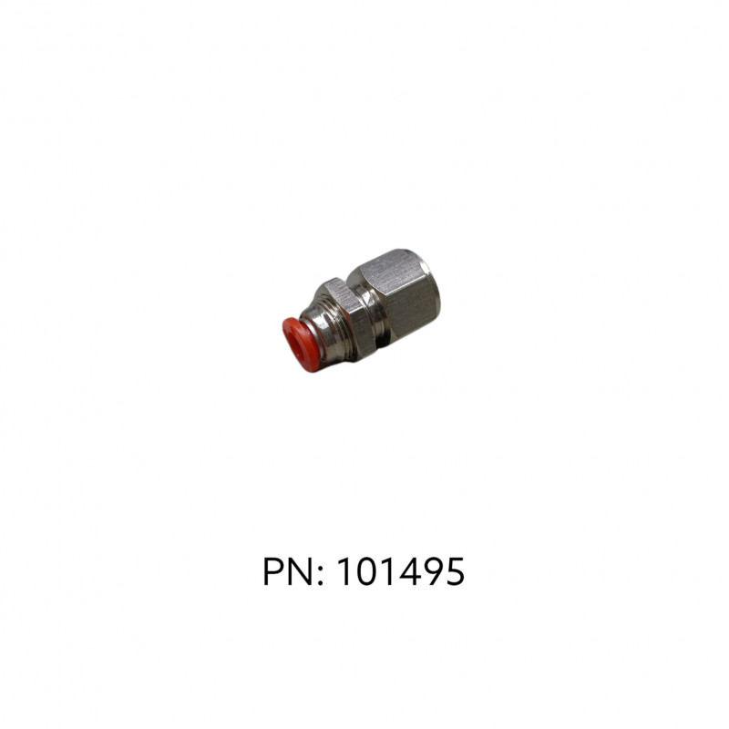 CONEXAO UNIAO P/PAINEL PLASTICA(PASSA MURO) 06MM X R.1/8 BSPP C02320618 NORGREN