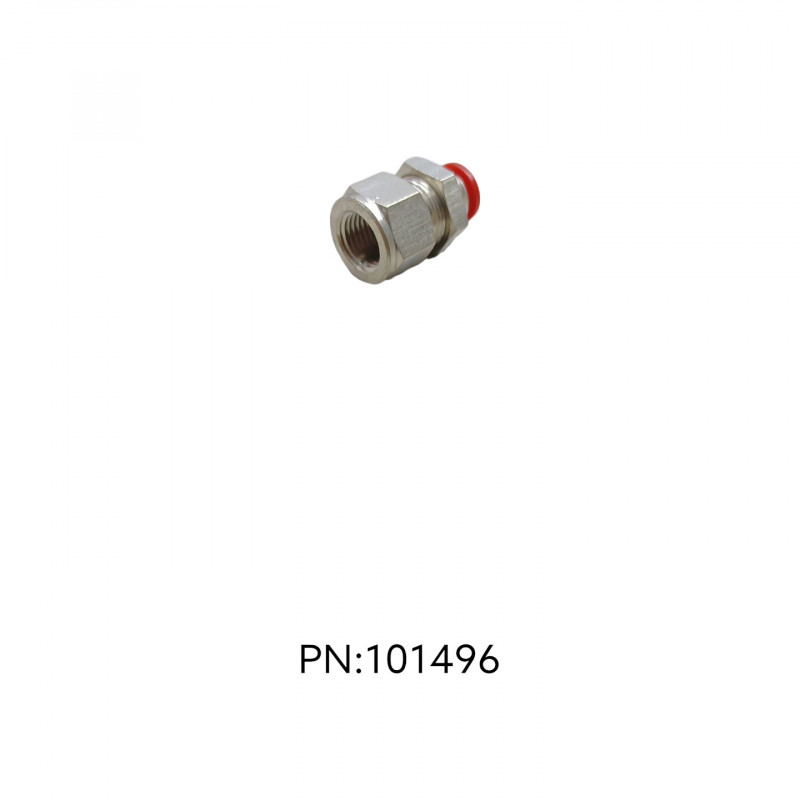 CONEXAO UNIAO P/PAINEL PLASTICA(PASSA MURO)08MM X R.1/4 BSPP C02320828 NORGREN