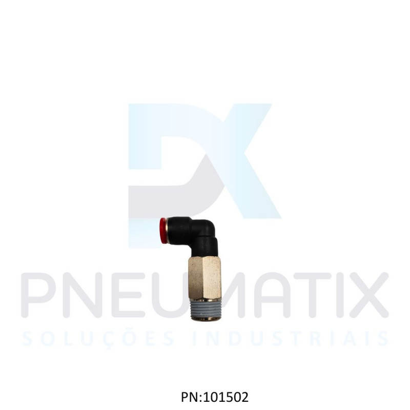 CONEXAO COTOVELO MACHO PLASTICA LONGO 08MM X R.3/8 BSPT C01540838 NORGREN